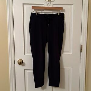Athleta navy metro ankle pants 6P 6 petite